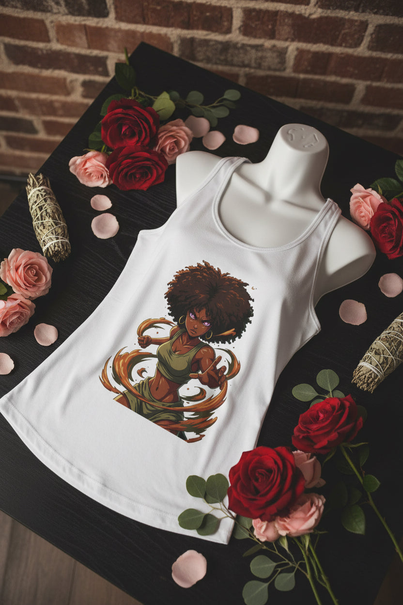 Celestial Anime Spirit Women's Tank Top #9