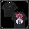 "Shunsui Kyōraku" Unisex Anime Bleach Wash Tee [MMU]