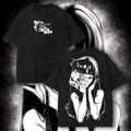 Junji Ito Tomie Horror Washed T-shirt