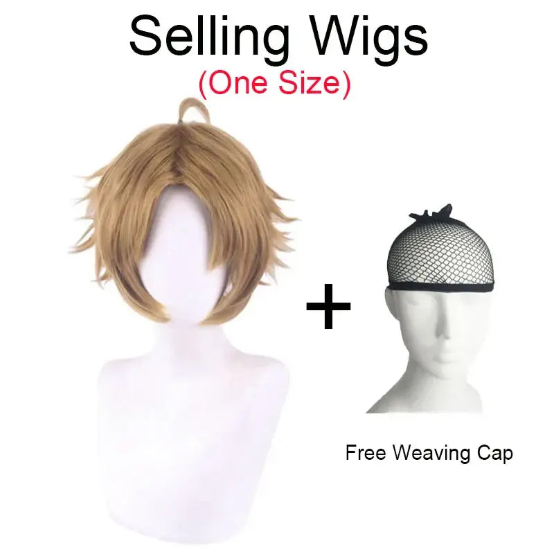 2024 Mushoku Tensei Rudeus Greyrat Cosplay Costume Jobless Reincarnation Anime Adulthood Uniform Set Cosplayer Wigs Halloween