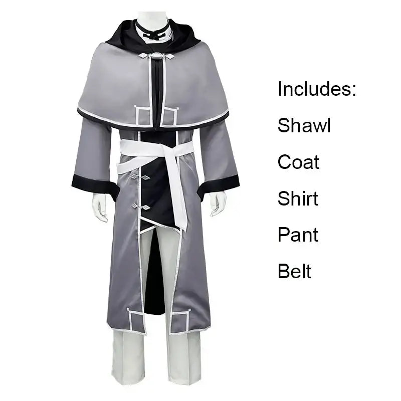 2024 Mushoku Tensei Rudeus Greyrat Cosplay Costume Jobless Reincarnation Anime Adulthood Uniform Set Cosplayer Wigs Halloween