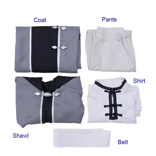 2024 Mushoku Tensei Rudeus Greyrat Cosplay Costume Jobless Reincarnation Anime Adulthood Uniform Set Cosplayer Wigs Halloween