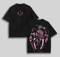 PINK Sukuna "Jujutsu Kaisen" T-Shirt For Men Anime Double Printed JJK7