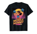Anime Muscle Mommy Weightlifting Fitness T-Shirt - Graphic Print Men Women