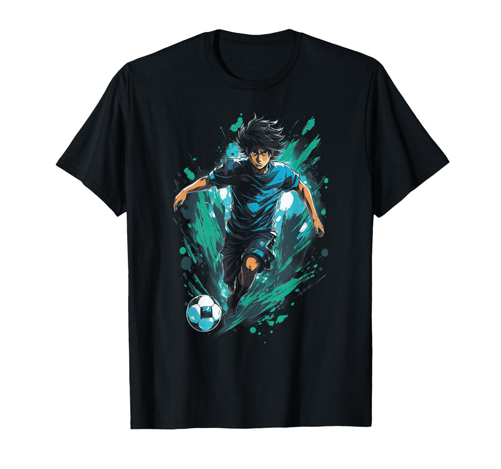 Manga Player Anime T-Shirt - Aesthetic Graphic Unisex