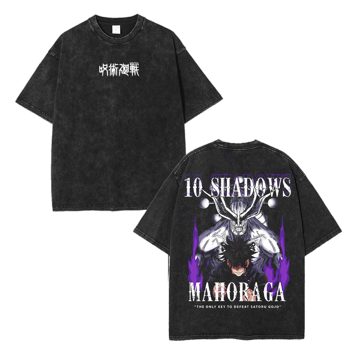 Mahoraga x Megumi Vintage Washed Shirt [MMU]