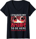 I Paused My Anime To Be Here Chibi Sweatshirt - Custom Art Print Men Women