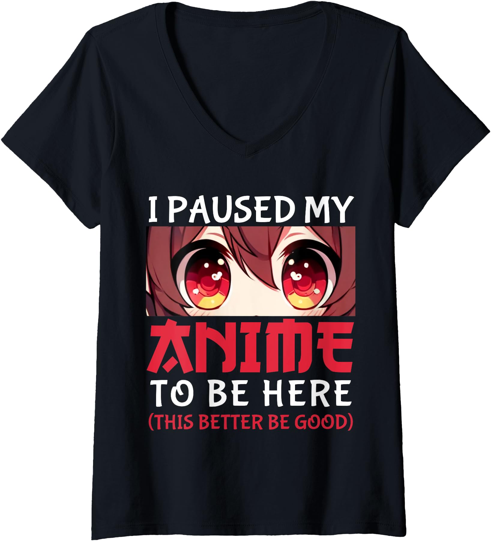 I Paused My Anime To Be Here Chibi Sweatshirt - Custom Art Print Men Women