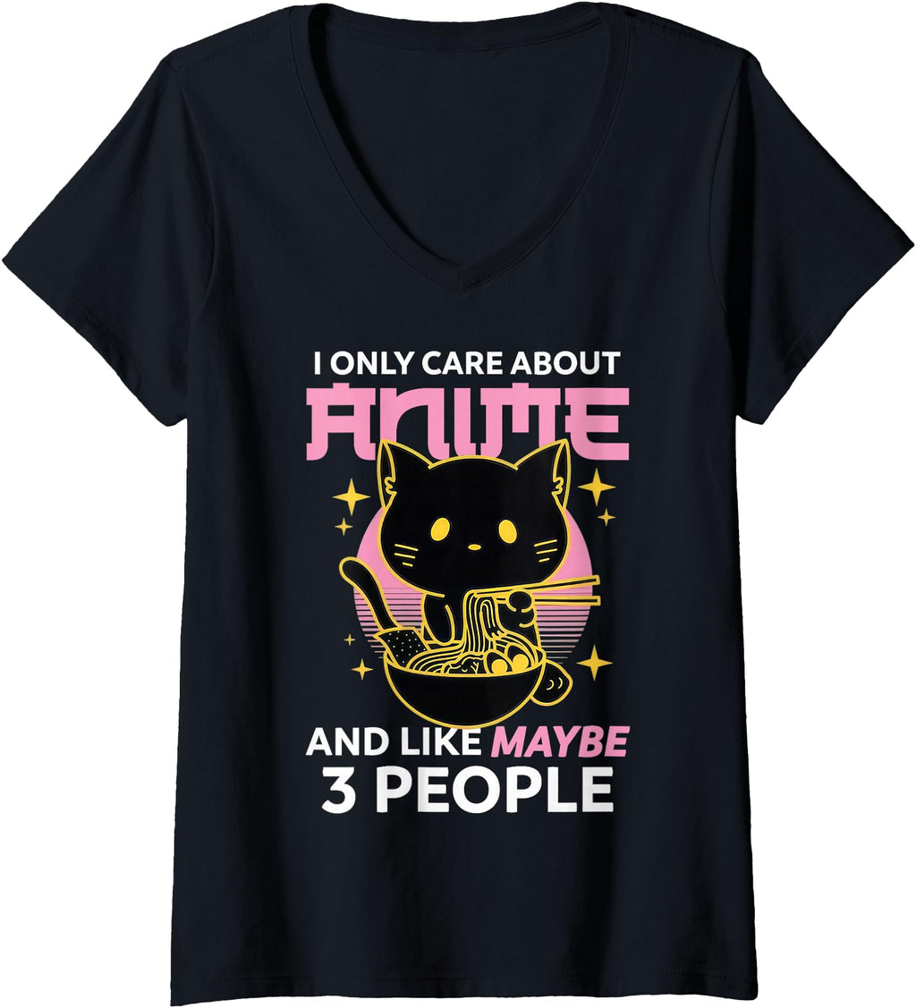 Womens I Only Care About Anime And Hoodie - Casual Everyday Wear Unisex