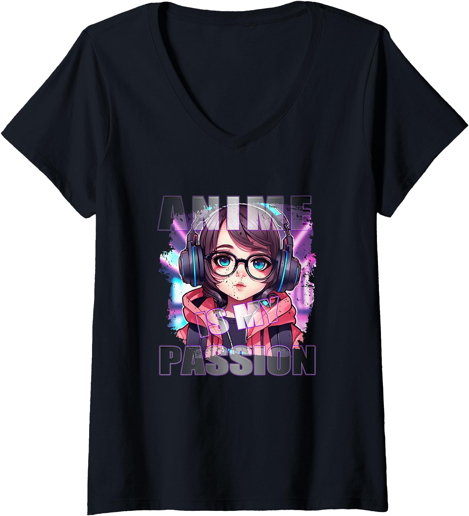 Handcrafted Anime Is My Passion T-Shirt - Minimalist Print for Adults