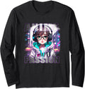 Handcrafted Anime Is My Passion Kawaii Hoodie - Fun Novelty Design Unisex