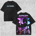 Huntrix: K-Pop Demon Hunters V6 Washed T-Shirt HHV
