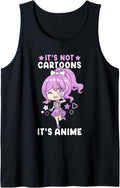 Original It S Not Cartoons It S Anime T-Shirt - Trendy Graphic for Adults