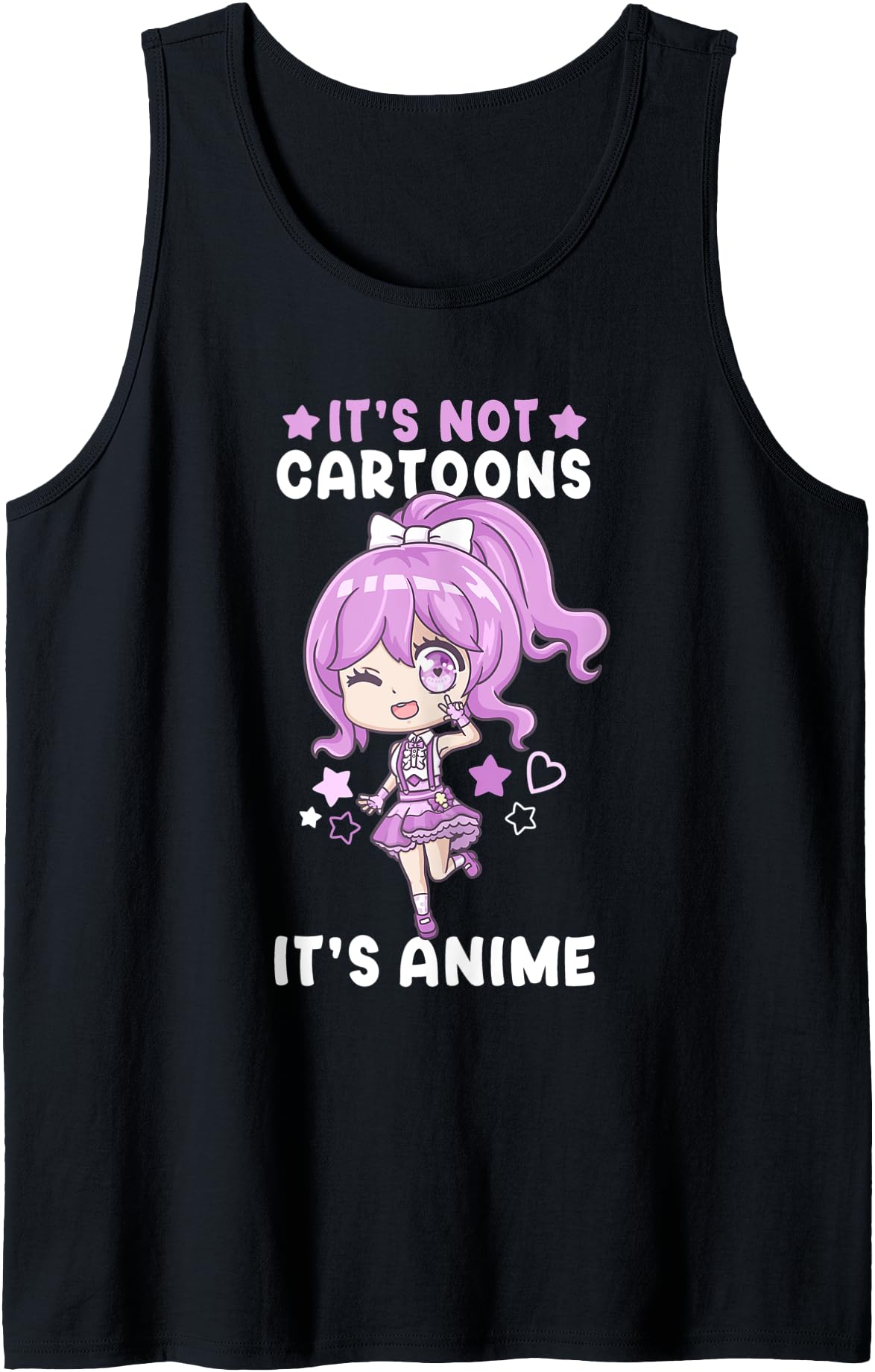 Original It S Not Cartoons It S Anime T-Shirt - Trendy Graphic for Adults