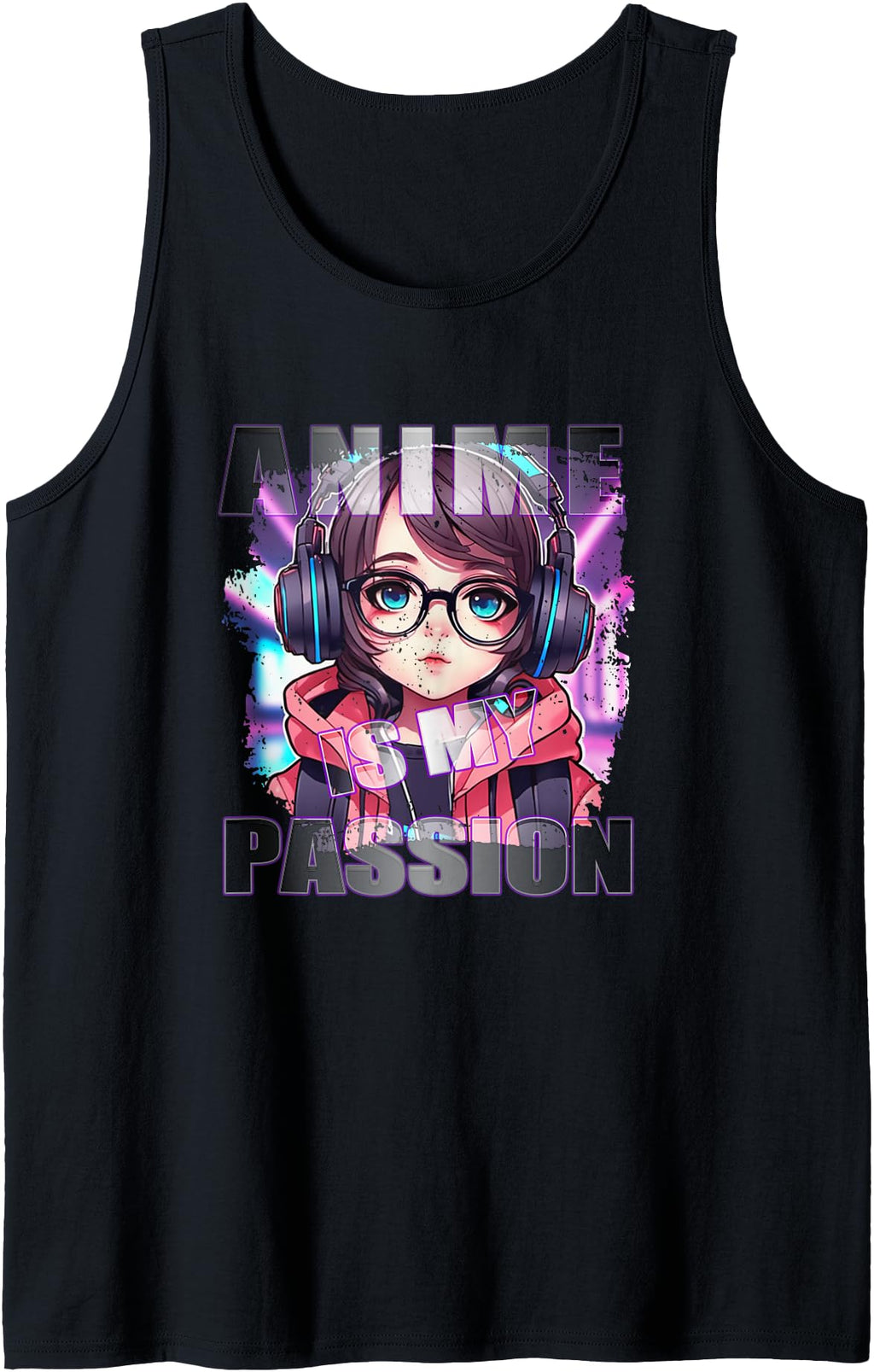 Original Anime Is My Passion Kawaii T-Shirt - Minimalist Print Men Women