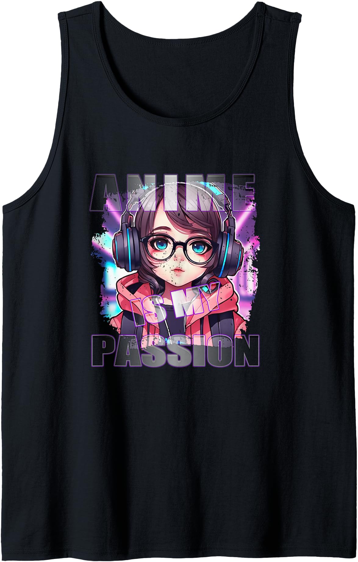 Original Anime Is My Passion Kawaii T-Shirt - Minimalist Print Men Women
