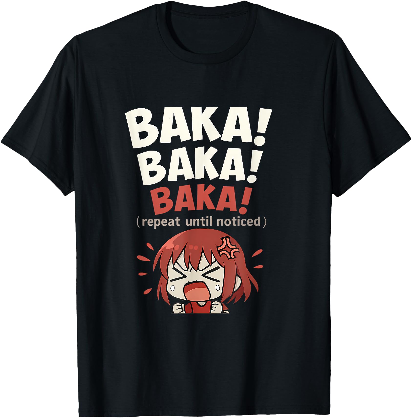 Exclusive Baka Comic Chibi Anime Rare Hoodie - Streetwear Style for Adults