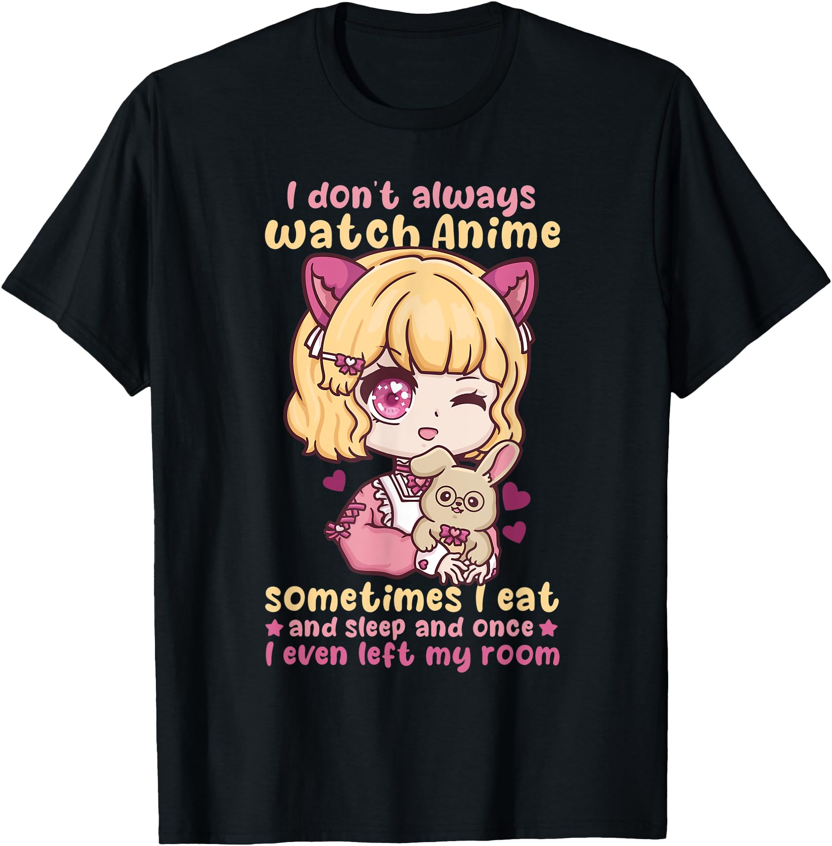 Original I Don T Always Watch Anime Sweatshirt - Unique Graphic Men Women