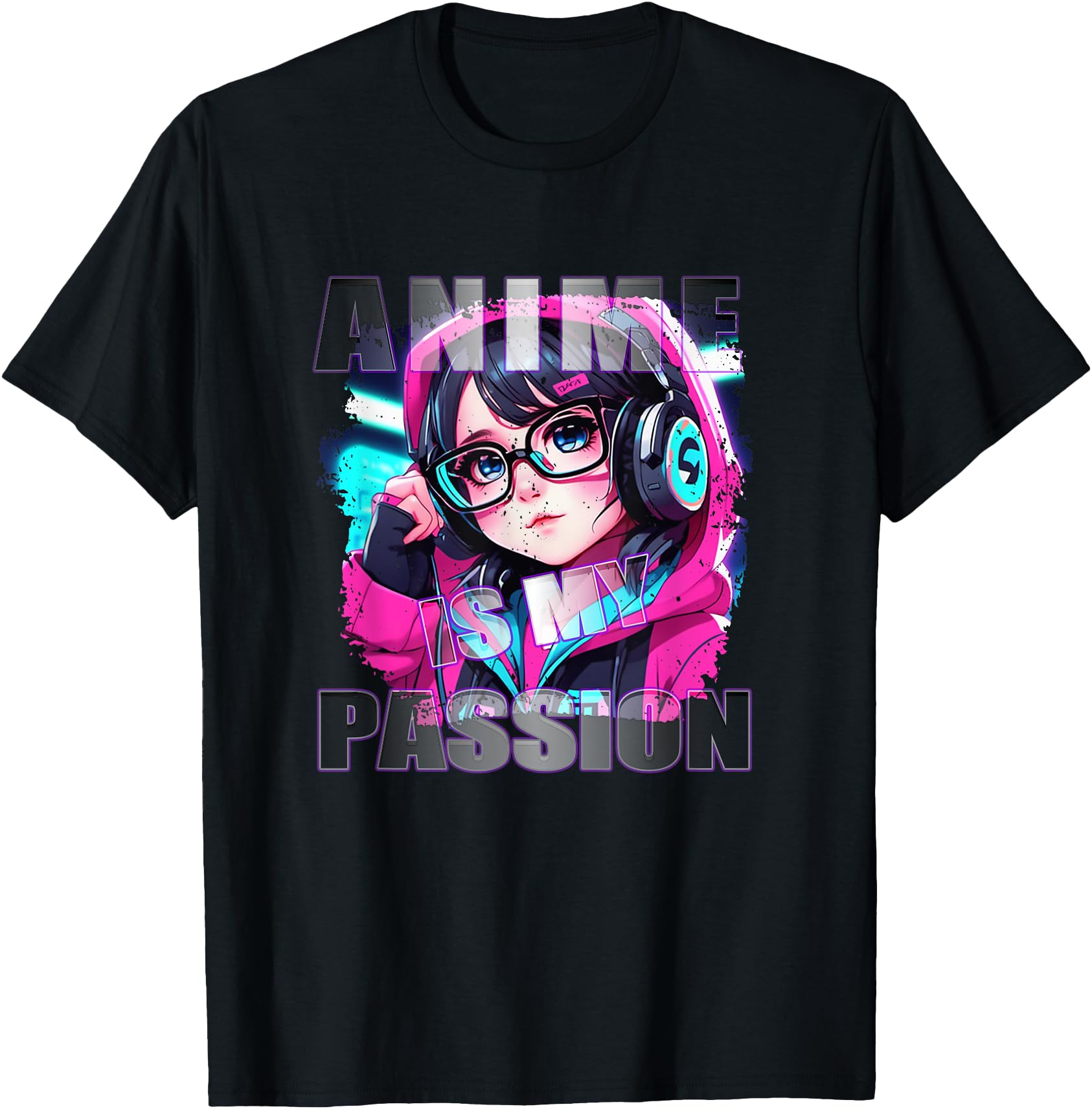 Authentic Anime Is My Passion Sweatshirt - Casual Everyday Wear Unisex