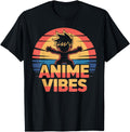 Exclusive Anime Vibes Chibi Pastel T-Shirt - Minimalist Print Unisex