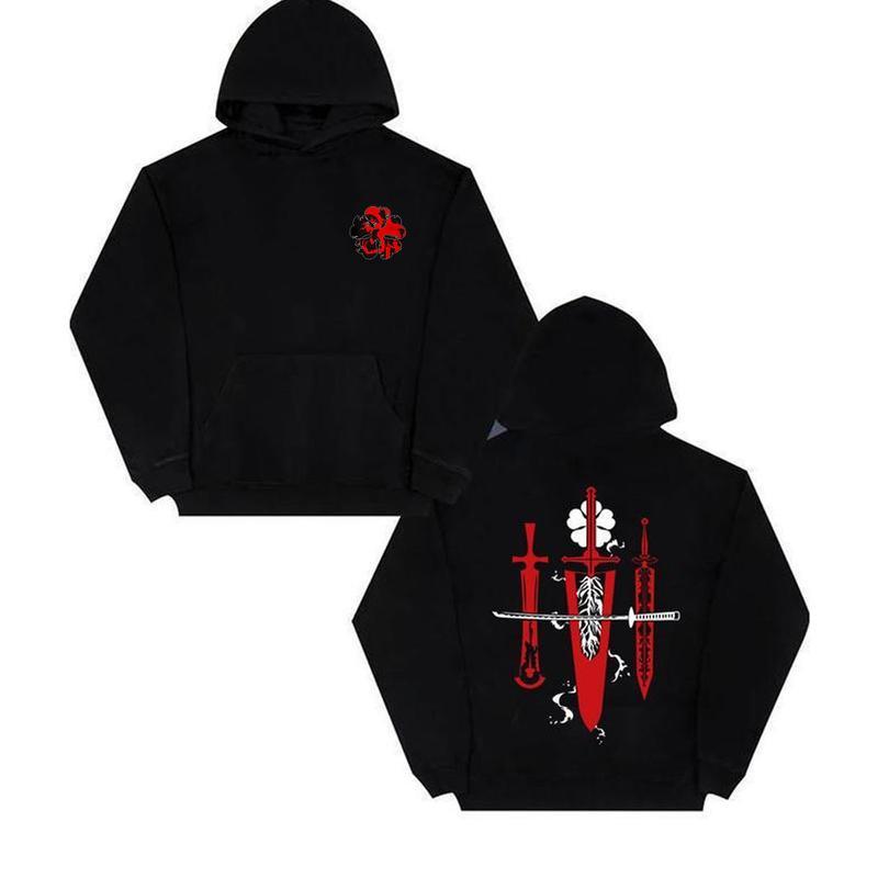 Black Clover 5 Anime Hoodie – 2-Sided Unisex Apparel