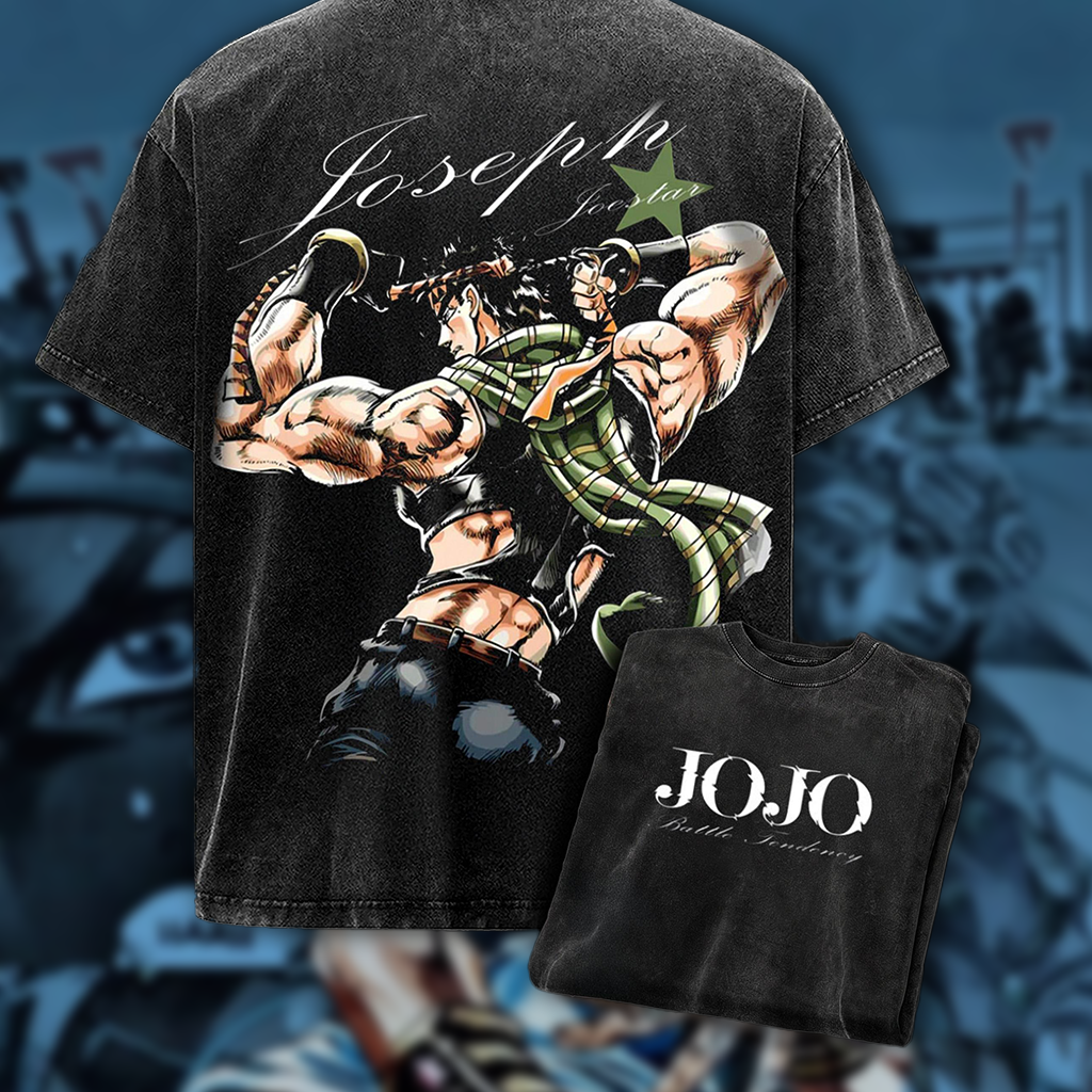 Johnny Joestar JoJo's Bizarre Adventure Steel Ball Run Anime T-Shirt