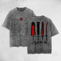 Four Sword Of Demon Asta Black Clover Anime Vintage Washed