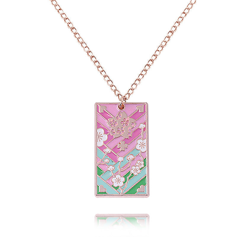 Anime Peripheral No Ghost Killing Team Necklaces