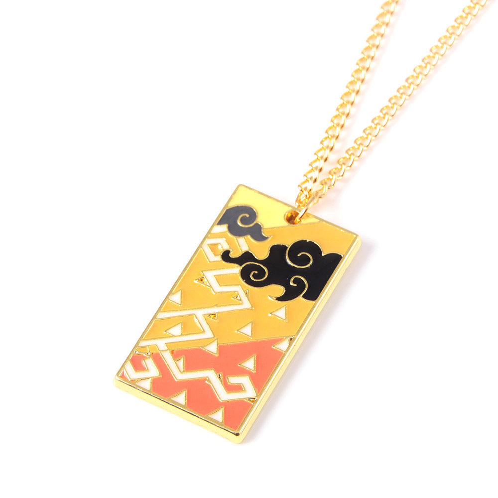 Anime Peripheral No Ghost Killing Team Necklaces