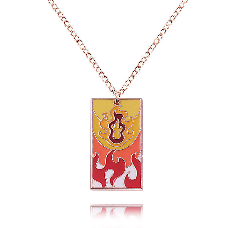 Anime Peripheral No Ghost Killing Team Necklaces