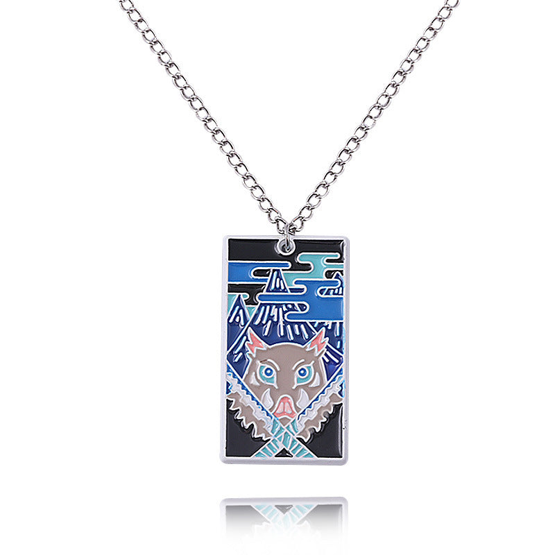 Anime Peripheral No Ghost Killing Team Necklaces
