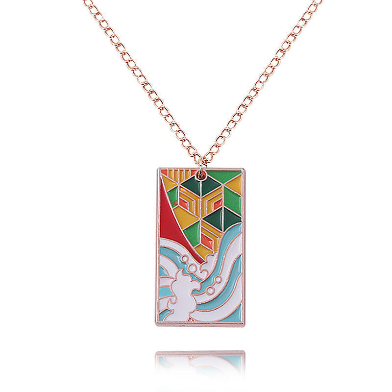 Anime Peripheral No Ghost Killing Team Necklaces