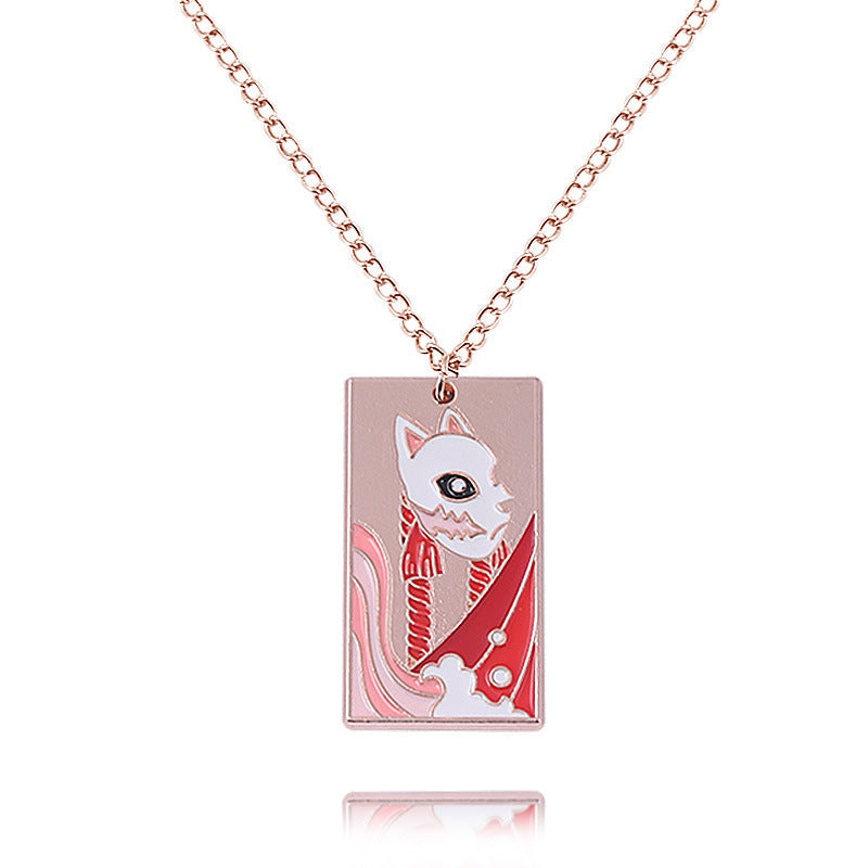 Anime Peripheral No Ghost Killing Team Necklaces