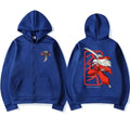 Inuyasha Graphic Zipper Hoodie Unisex Manga Jacket
