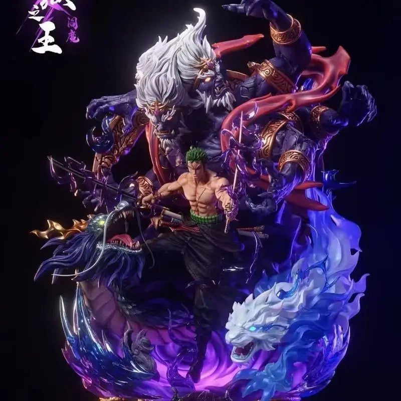 Roronoa Zoro Hell Form Action Figure | One Piece Statue