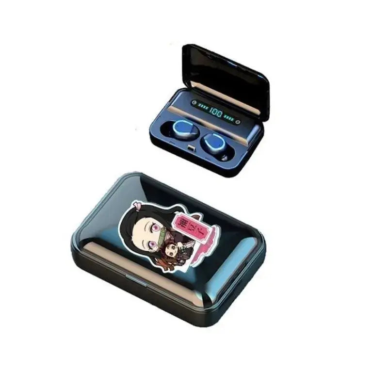 Demon Slayer Tanjiro Nezuko Bluetooth Anime Headset