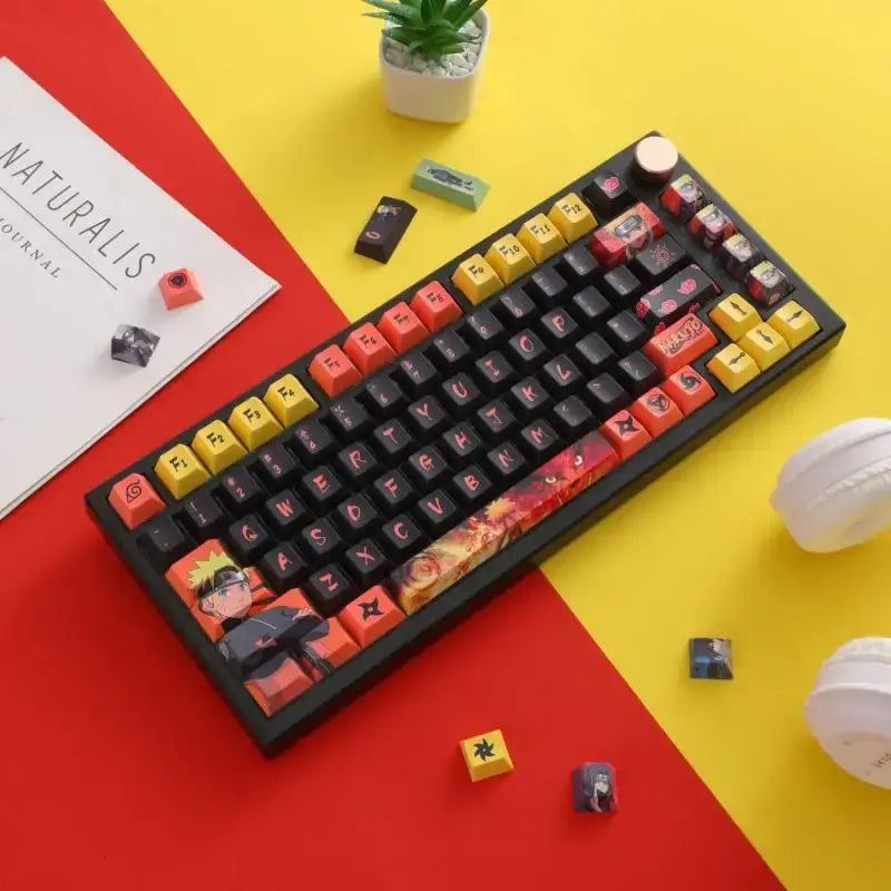 Naruto Uzumaki Translucent Mechanical Keyboard Keycap