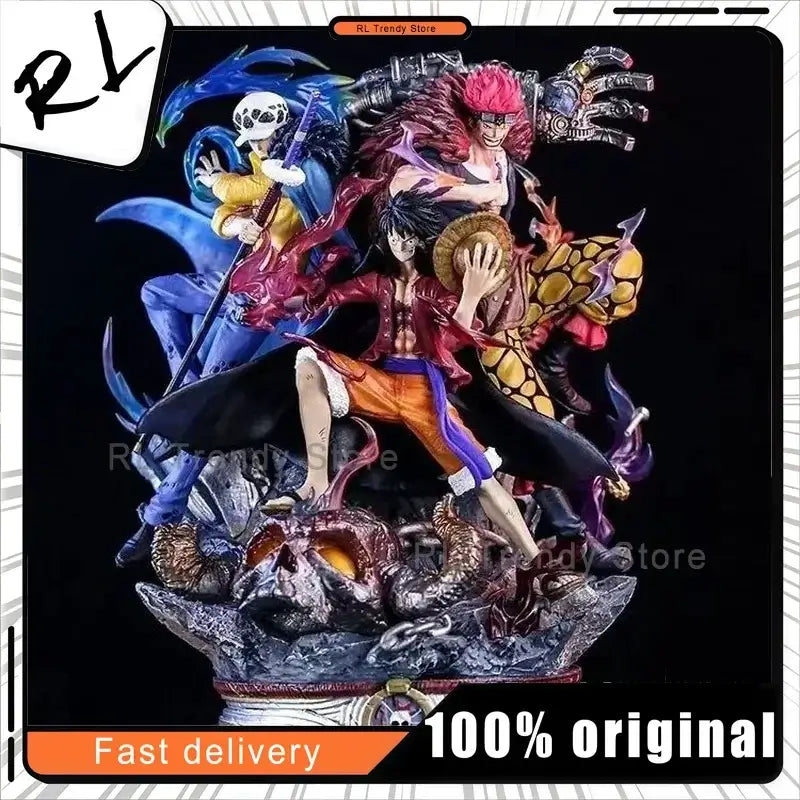 One Piece Onigashima Supernova Action Figures | Luffy Set