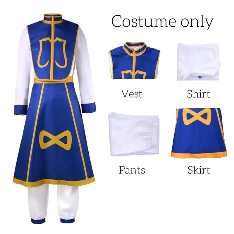 Kurapika Hunter x Hunter Cosplay Costume Full Set