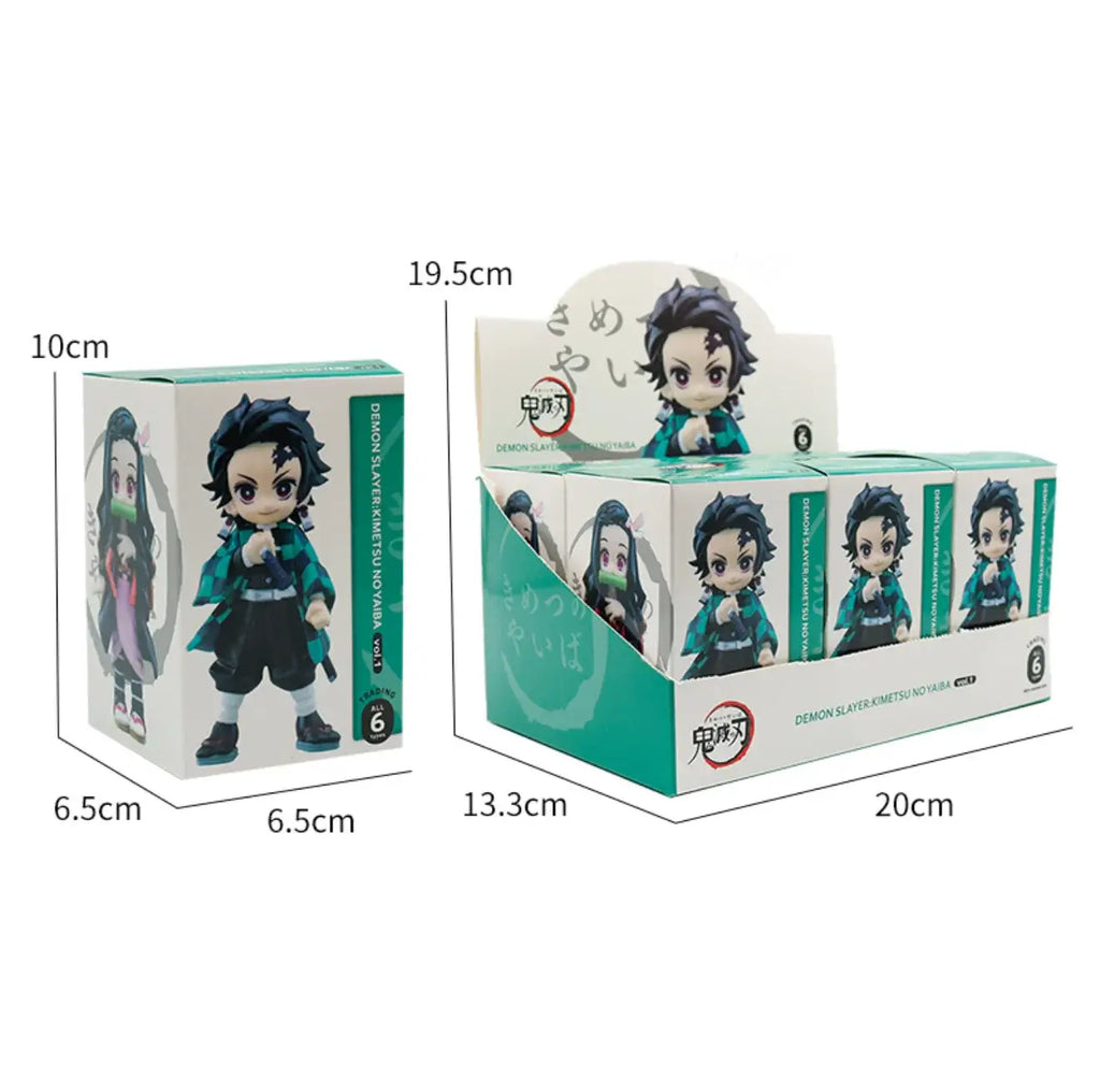 Demon Slayer Tanjiro Nezuko Blind Box PVC Figure Gift