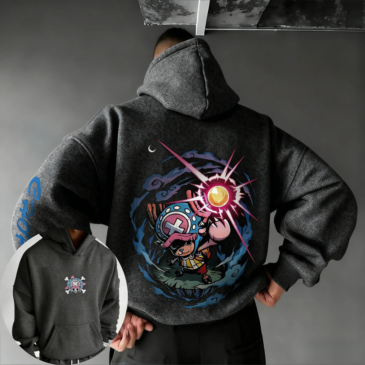 Tony Tony Chopper One Piece Cotton Anime Hoodie