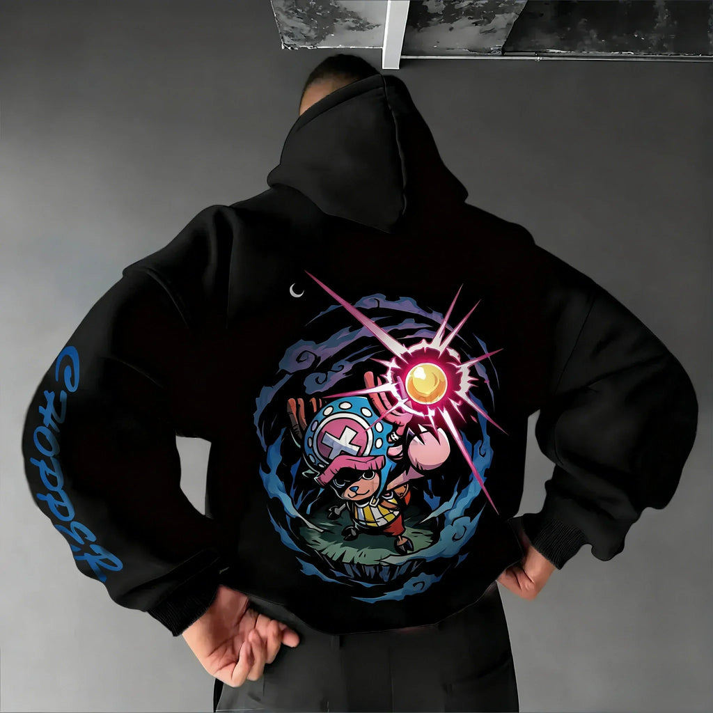 Tony Tony Chopper One Piece Cotton Anime Hoodie