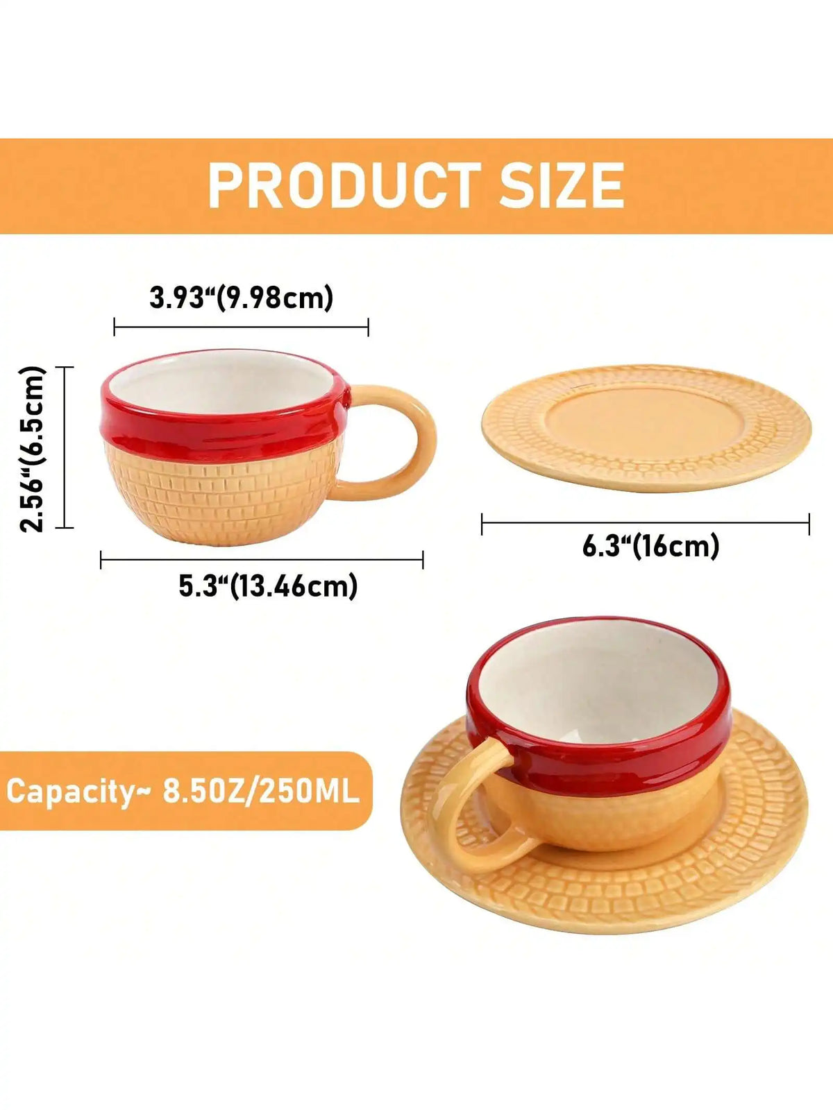 Luffy Ace Sabo Chopper Mug One Piece Ceramic With Saucer