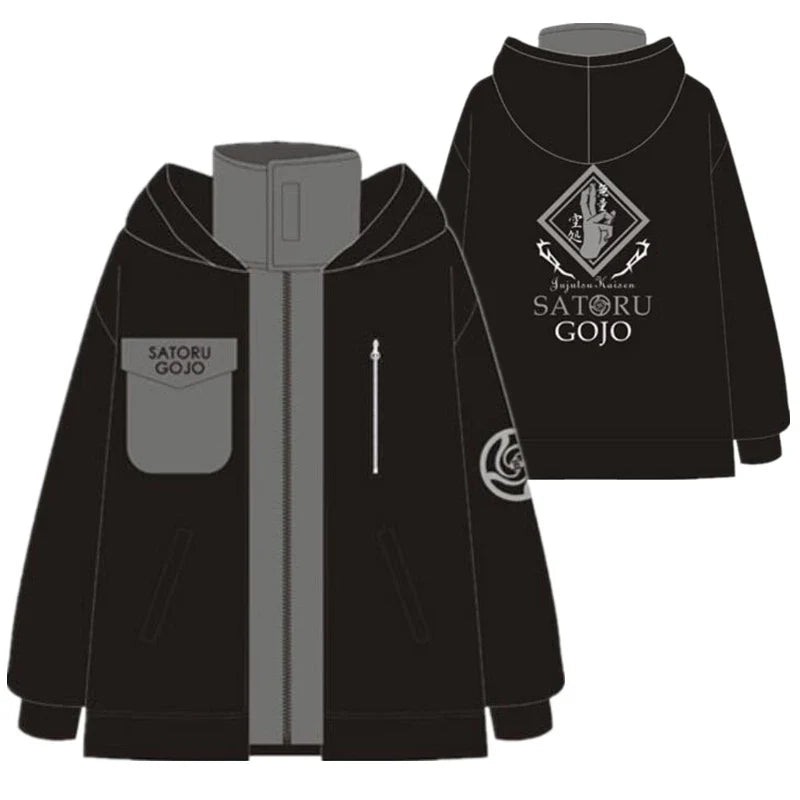Jujutsu Kaisen Tracksuit: Gojo & Yuji Cosplay Set