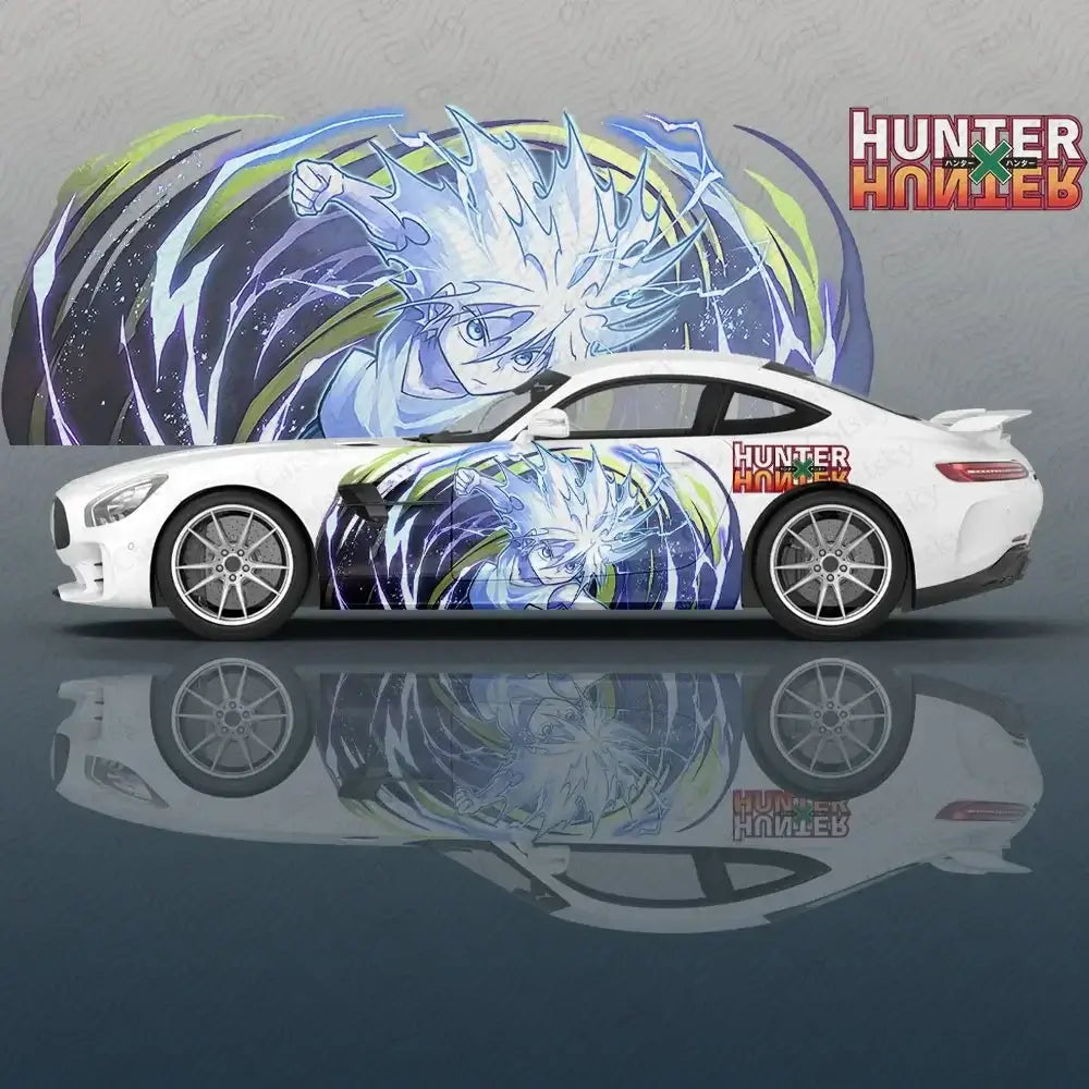 Killua Zoldyck Anime Vinyl Car Decal Side Graphic | SUV