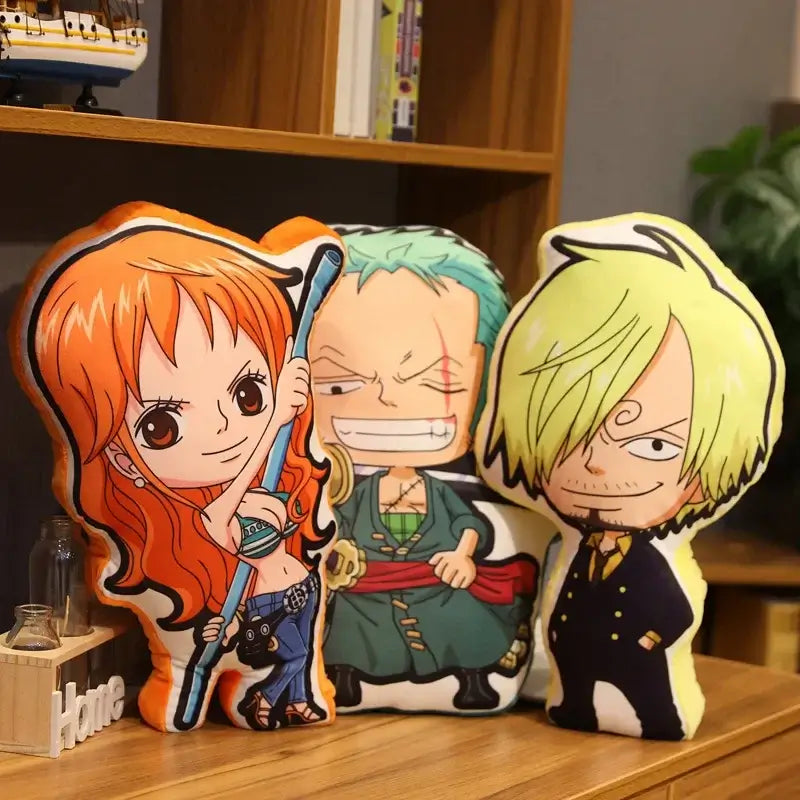 One Piece Kawaii Pillow Doll – Cute Anime Plush Gift