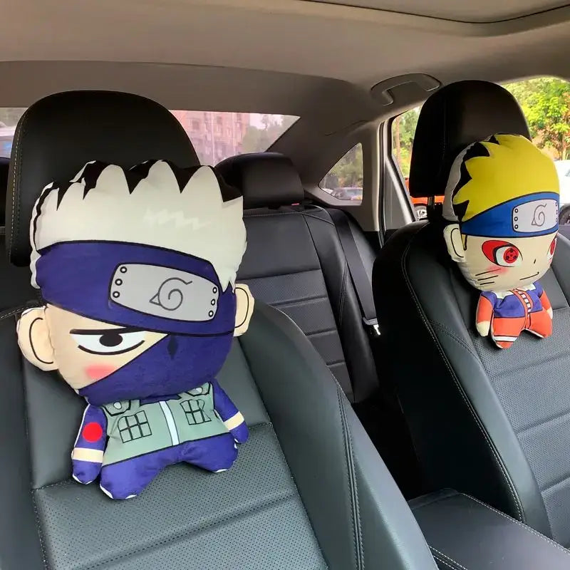 Naruto Anime Car Neck Pillow Headrest | Anti-Fatigue Gift