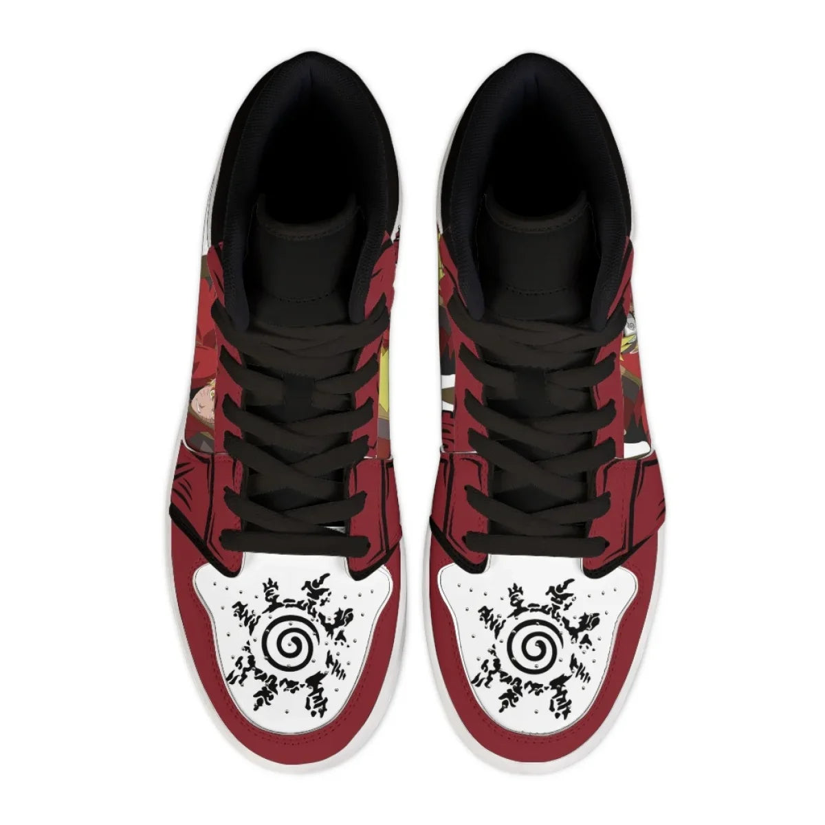 Naruto Anime High Top PU Leather Sneakers | Street Sport
