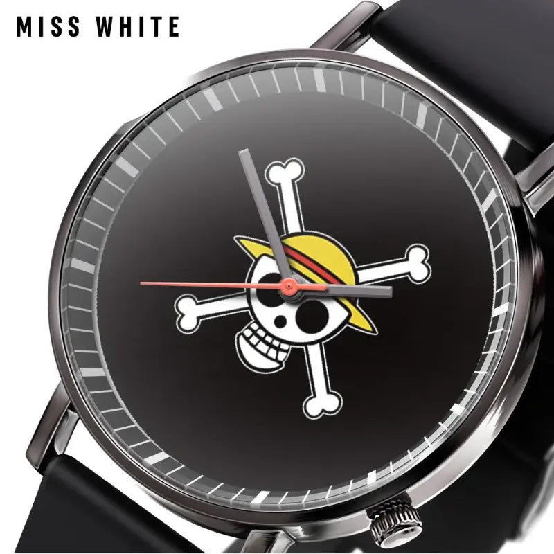 One Piece Luffy Watch: Fire Fist Ace Anime Quartz Gift