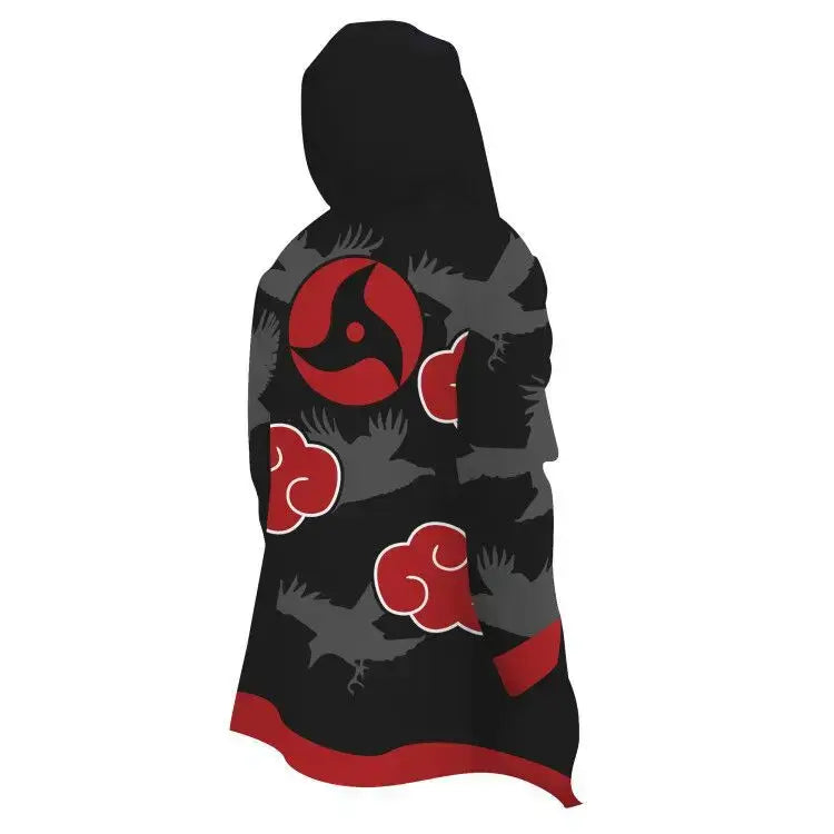 Naruto Uzumaki Cosplay Hooded Cardigan Trench Coat